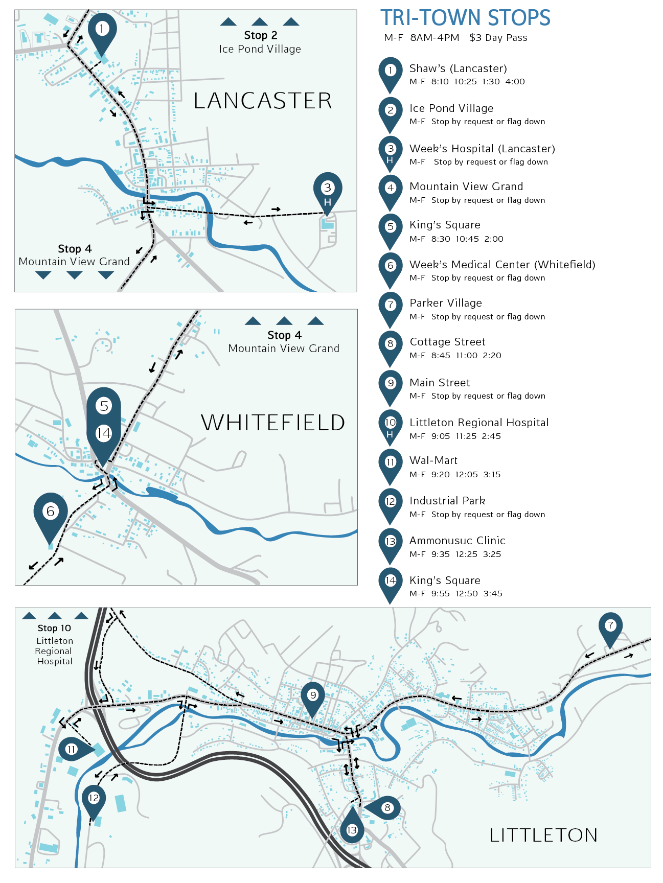 tri cities bike map